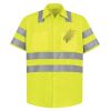 High Visibility Safety Short Sleeve Work Shirt Thumbnail