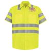 High Visibility Safety Short Sleeve Work Shirt Thumbnail