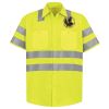 High Visibility Safety Short Sleeve Work Shirt Thumbnail