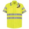 High Visibility Safety Short Sleeve Work Shirt Thumbnail