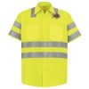 High Visibility Safety Short Sleeve Work Shirt Thumbnail
