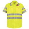 High Visibility Safety Short Sleeve Work Shirt Thumbnail