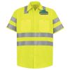 High Visibility Safety Short Sleeve Work Shirt Thumbnail