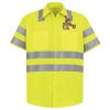 High Visibility Safety Short Sleeve Work Shirt Thumbnail