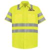 High Visibility Safety Short Sleeve Work Shirt Thumbnail