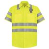High Visibility Safety Short Sleeve Work Shirt Thumbnail