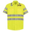 High Visibility Safety Short Sleeve Work Shirt Thumbnail