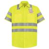 High Visibility Safety Short Sleeve Work Shirt Thumbnail