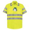 High Visibility Safety Short Sleeve Work Shirt Thumbnail