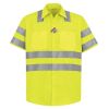 High Visibility Safety Short Sleeve Work Shirt Thumbnail