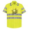 High Visibility Safety Short Sleeve Work Shirt Thumbnail