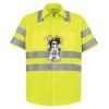 High Visibility Safety Short Sleeve Work Shirt Thumbnail