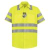 High Visibility Safety Short Sleeve Work Shirt Thumbnail