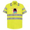 High Visibility Safety Short Sleeve Work Shirt Thumbnail