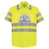 High Visibility Safety Short Sleeve Work Shirt Thumbnail