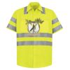 High Visibility Safety Short Sleeve Work Shirt Thumbnail