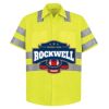 High Visibility Safety Short Sleeve Work Shirt Thumbnail