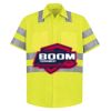 High Visibility Safety Short Sleeve Work Shirt Thumbnail