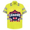 High Visibility Safety Short Sleeve Work Shirt Thumbnail