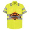 High Visibility Safety Short Sleeve Work Shirt Thumbnail