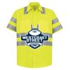 High Visibility Safety Short Sleeve Work Shirt Thumbnail