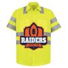 High Visibility Safety Short Sleeve Work Shirt Thumbnail