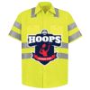 High Visibility Safety Short Sleeve Work Shirt Thumbnail