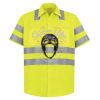 High Visibility Safety Short Sleeve Work Shirt Thumbnail