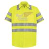 High Visibility Safety Short Sleeve Work Shirt Thumbnail