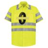 High Visibility Safety Short Sleeve Work Shirt Thumbnail