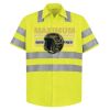 High Visibility Safety Short Sleeve Work Shirt Thumbnail