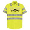 High Visibility Safety Short Sleeve Work Shirt Thumbnail