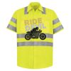 High Visibility Safety Short Sleeve Work Shirt Thumbnail