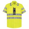 High Visibility Safety Short Sleeve Work Shirt Thumbnail