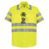 High Visibility Safety Short Sleeve Work Shirt Thumbnail