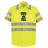 High Visibility Safety Short Sleeve Work Shirt Thumbnail