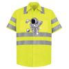 High Visibility Safety Short Sleeve Work Shirt Thumbnail