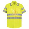 High Visibility Safety Short Sleeve Work Shirt Thumbnail