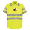 High Visibility Safety Short Sleeve Work Shirt Thumbnail