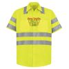 High Visibility Safety Short Sleeve Work Shirt Thumbnail