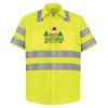 High Visibility Safety Short Sleeve Work Shirt Thumbnail