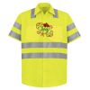 High Visibility Safety Short Sleeve Work Shirt Thumbnail