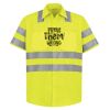 High Visibility Safety Short Sleeve Work Shirt Thumbnail