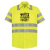 High Visibility Safety Short Sleeve Work Shirt Thumbnail