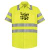 High Visibility Safety Short Sleeve Work Shirt Thumbnail