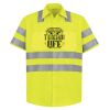 High Visibility Safety Short Sleeve Work Shirt Thumbnail