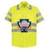 High Visibility Safety Short Sleeve Work Shirt Thumbnail