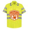 High Visibility Safety Short Sleeve Work Shirt Thumbnail