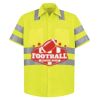 High Visibility Safety Short Sleeve Work Shirt Thumbnail