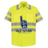 High Visibility Safety Short Sleeve Work Shirt Thumbnail